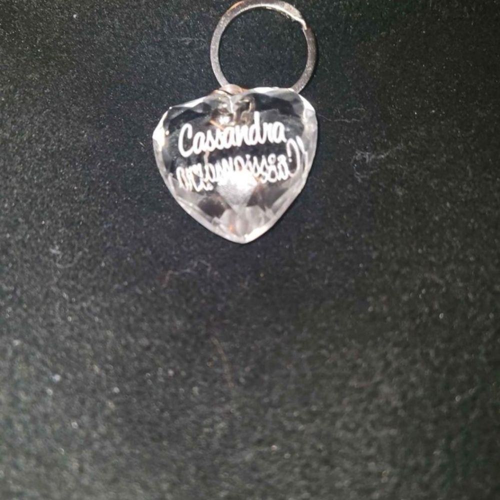 Keychain heart